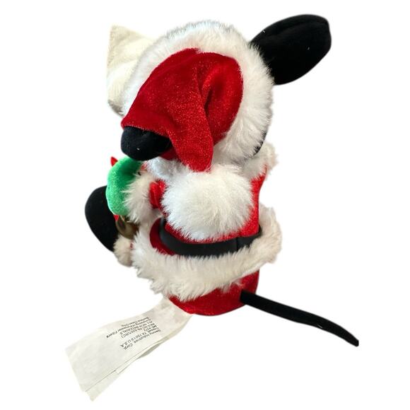 Gemmy Disney Christmas 9” Musical Mickey Mouse Plush - MUSIC DOES NOT WORK - Picture 3 of 5